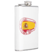 Spanje Carabiner Flag Heupfles (Rechts)