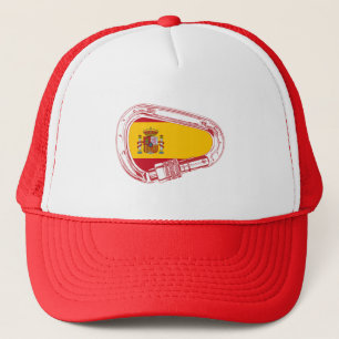 Spanje Carabiner Flag Trucker Pet