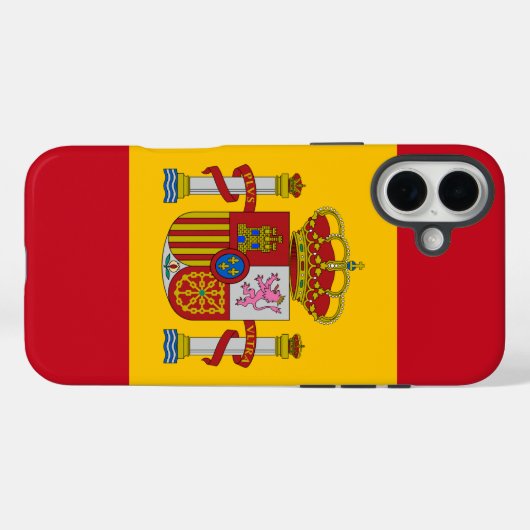 Spanje Case-Mate iPhone Case (Achterkant (horizontaal))