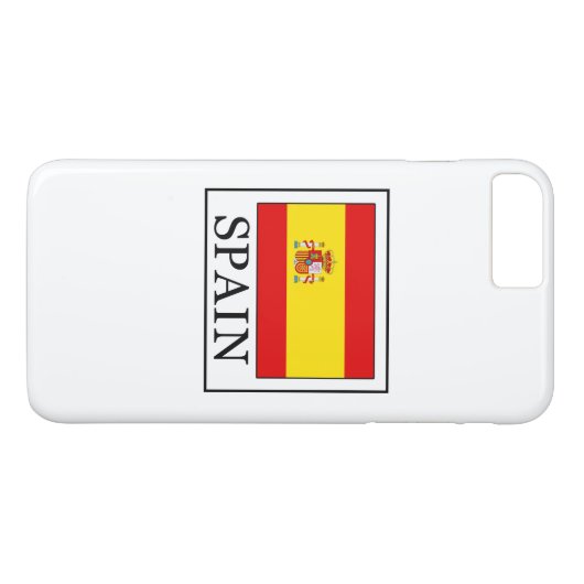 Spanje Case-Mate iPhone Case (Achterkant (Horizontaal))