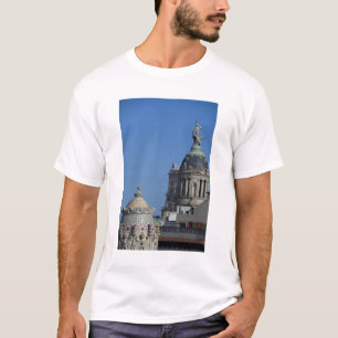 Spanje, Catalonië, Barcelona. Barcelona dak 2 T-shirt