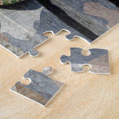 Spanje, Catalonië, Barcelona. Casa Batllo (1906). Legpuzzel (Zijkant)