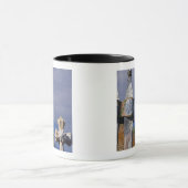 Spanje, Catalonië, Barcelona. Casa Batllo (1906).  Mok (Midden)