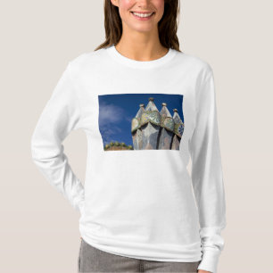 Spanje, Catalonië, Barcelona. Casa Batllo (1906). T-shirt