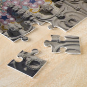 Spanje, Catalonië, Barcelona. Dak van Barcelona Legpuzzel (Zijkant)
