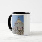 Spanje, Catalonië, Barcelona. Dak van Barcelona Mok (Voorkant links)