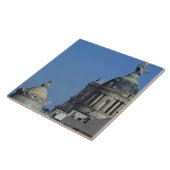 Spanje, Catalonië, Barcelona. Kop 2 van Barcelona Tegeltje (Zijkant)