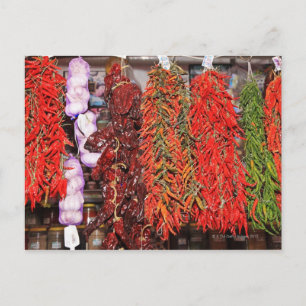 Spanje, Catalonië, Barcelona, La Boqueria-markt Briefkaart