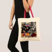 Spanje collage Spaanse cultuurcadeaus Tote Bag (Voorkant (product))