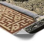 Spanje, Cordoba, Moorish mezquita (moskee). Poster (Hoek)