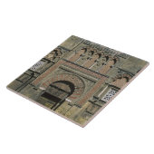 Spanje, Cordoba, Moorish mezquita (moskee). Tegeltje (Zijkant)