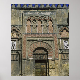 Spanje, Cordoba, Moorse mezquita (moskee). Poster