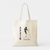 SPANJE Corrida de Toros (stierengevechten) Tote Bag (Achterkant)