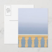 Spanje, Costa Blanca, Uitzicht van zee over balust Briefkaart (Voorkant / Achterkant)