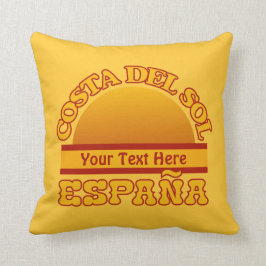 SPANJE Costa Del Sol, aangepaste gootkussens Kussen