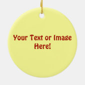 SPANJE Costa Del Sol aangepaste versiering Keramisch Ornament (Achterkant)