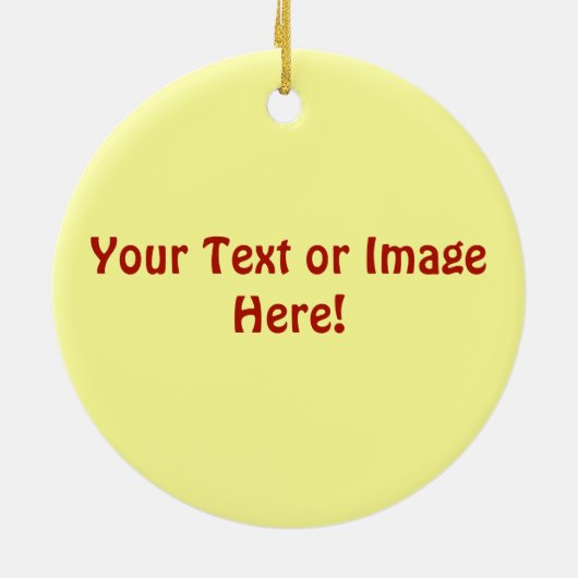 SPANJE Costa Del Sol aangepaste versiering Keramisch Ornament (Achterkant)