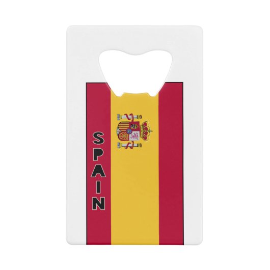 Spanje Creditkaart Flessenopener (Voorkant)