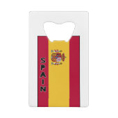 Spanje Creditkaart Flessenopener (Achterkant)