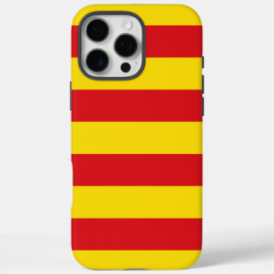 Spanje: de vlag van La Senyera Catalonia iPhone 16 Pro Max Hoesje