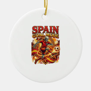 Spanje Doel Modus Skelet Aanvaller Naties Streetwe Keramisch Ornament