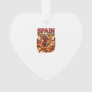 Spanje Doel Modus Skelet Aanvaller Naties Streetwe Ornament