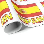Spanje en de Spaanse vlag Cadeaupapier (Rol Hoek)