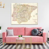 Spanje en Portugal 12 Canvas Afdruk (Insitu (Woonkamer))