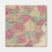 Spanje en Portugal 13 Magneet (Voorkant)