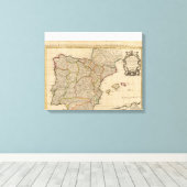 Spanje en Portugal 16 Canvas Afdruk (Insitu (Houten vloer))