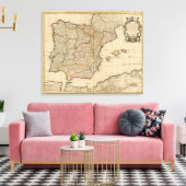 Spanje en Portugal 16 Canvas Afdruk (Insitu (Woonkamer))