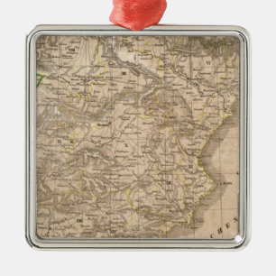 Spanje en Portugal 20 Metalen Ornament