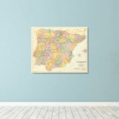 Spanje en Portugal 2 Canvas Afdruk (Insitu (Houten vloer))