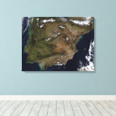 Spanje en Portugal 2 Canvas Afdruk (Insitu (Houten vloer))