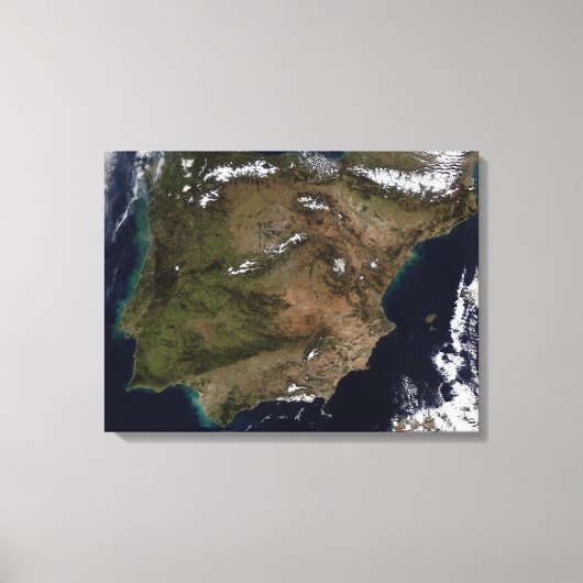 Spanje en Portugal 2 Canvas Afdruk (Voorkant)