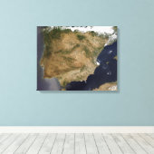 Spanje en Portugal 2 Canvas Afdruk (Insitu (Houten vloer))