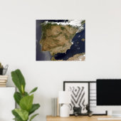 Spanje en Portugal 2 Poster (Thuiskantoor)