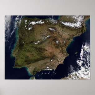 Spanje en Portugal 3 Poster