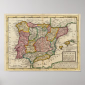 Spanje en Portugal 6 Poster (Voorkant)