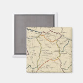 Spanje en Portugal 8 Magneet (Voorkant / Achterkant)