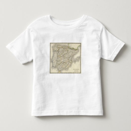 Spanje en Portugal 9 Kinder Shirts (Voorkant)