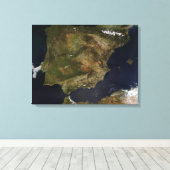 Spanje en Portugal Canvas Afdruk (Insitu (Houten vloer))