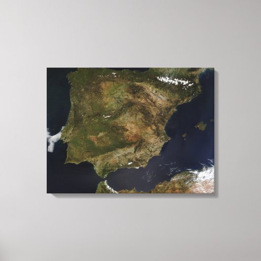 Spanje en Portugal Canvas Afdruk (Voorkant)