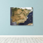 Spanje en Portugal Canvas Afdruk (Insitu (Houten vloer))