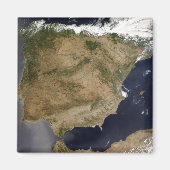 Spanje en Portugal Magneet (Voorkant)