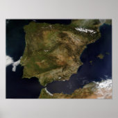 Spanje en Portugal Poster (Voorkant)