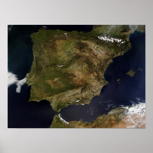 Spanje en Portugal Poster (Voorkant)