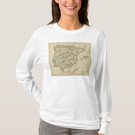 Spanje en Portugal T-shirt (Voorkant)