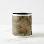 Spanje en Portugal Tweekleurige Koffiemok (Center)