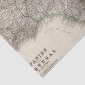 Spanje en Portugal, vier bladeren Tissuepapier (Detail)